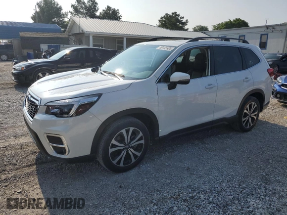 2021 Subaru Forester Limited z VIN JF2SKASC0MH492411, wystawiony jako Copart lot #59145905 z przebiegiem 41 816 mil mil oraz Szkoda całkowita • Salvage title. Historia ofert i sprzedaży dostępna na DreamBid. Obrazek 1.