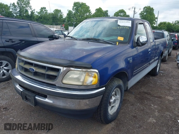 1998 Ford F-150 with VIN 1FTDX1762WNA09775, listed as a IAAI auction lot 42435394 with 62,652 mi miles and . Bid and sale history available at DreamBid. Image 2.