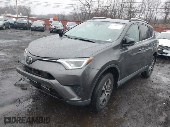 2017 Toyota RAV4 LE with VIN 2T3BFREV5HW595161, listed as a IAAI auction lot 41161747 with 108,839 mi miles. Bid and sale history available at carsss.com. Image 18.