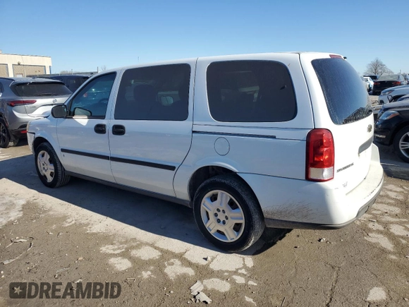 2006 Chevrolet Uplander LS Fleet with VIN 1GNDV23L96D213106, listed as a Copart auction lot 42405465 with 91,670 mi miles and Salvage Title. Bid and sale history available at carsss.com. Image 2.