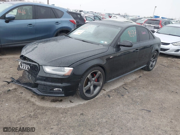 2015 Audi A4 Premium Plus with VIN WAUFFAFL4FN003671, listed as a IAAI auction lot 40919337 with 114,076 mi miles. Bid and sale history available at carsss.com. Image 18.