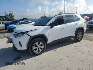 2021 Toyota RAV4 LE with VIN 2T3H1RFV6MC116250, listed as a Copart auction lot 51194465 with 72,890 mi miles and Salvage Title. Bid and sale history available at carsss.com. Image 1.
