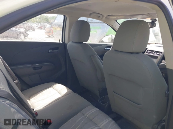 2015 Chevrolet Sonic LT with VIN 1G1JC5SH2F4140332, listed as a IAAI auction lot 42197626 with 105,850 mi miles and . Bid and sale history available at DreamBid. Image 8.