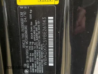 2011 BMW 3 Series 335i with VIN WBADX7C59BE261143, listed as a Copart auction lot 89158045 with Not Provided miles and Salvage Title. Bid and sale history available at carsss.com. Image 14.