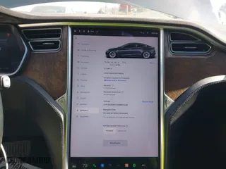 2017 Tesla Model S 100D with VIN 5YJSA1E23HF198592, listed as a IAAI auction lot 41721755 with 127,946 mi miles. Bid and sale history available at carsss.com. Image 19.