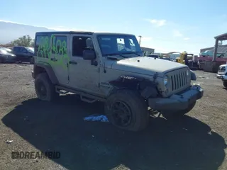 2018 Jeep Wrangler JK Unlimited Sport S with VIN 1C4BJWDG8JL804143, listed as a IAAI auction lot 41311629 with 75,721 mi miles. Bid and sale history available at carsss.com. Image 1.