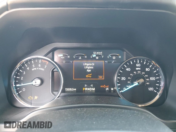 2020 Ford Expedition Max Platinum with VIN 1FMJK1MT2LEA15563, listed as a Copart auction lot 57692495 with 72,035 mi miles and Salvage title. Bid and sale history available at DreamBid. Image 9.