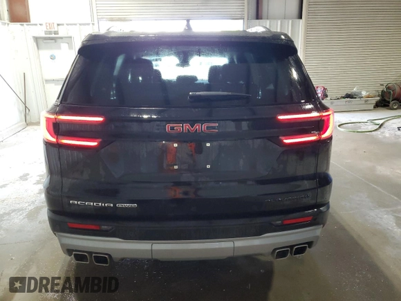 2025 GMC Acadia AWD Elevation z VIN 1GKENNRS1SJ209662, wystawiony jako Copart lot #57413655 z przebiegiem 2997 mil mil oraz Czysty tytuł • Clean title. Historia ofert i sprzedaży dostępna na DreamBid. Obrazek 6.