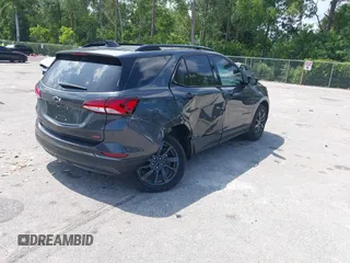 2023 Chevrolet Equinox RS with VIN 3GNAXMEGXPS162984, listed as a IAAI auction lot 42376766 with 46,402 mi miles and . Bid and sale history available at DreamBid. Image 4.