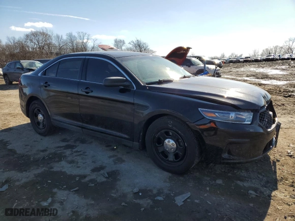 2015 Ford Sedan Police Interceptor with VIN 1FAHP2MK1FG126296, listed as a Copart auction lot 42906885 with 163,621 mi miles and Salvage Title. Bid and sale history available at carsss.com. Image 4.