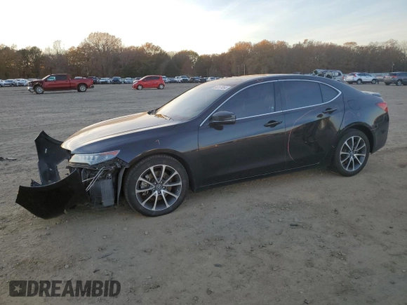2016 Acura TLX Advance with VIN 19UUB2F72GA011664, listed as a Copart auction lot 84757454 with 130,617 mi miles and Clean title. Bid and sale history available at DreamBid. Image 1.