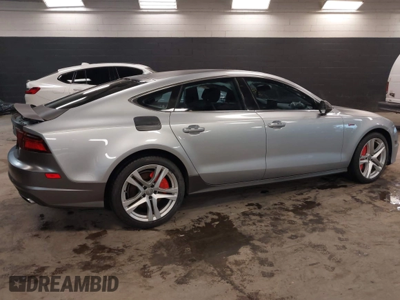 2018 Audi A7 Prestige with VIN WAU23AFC4JN034435, listed as a IAAI auction lot 41193774 with 61,833 mi miles. Bid and sale history available at carsss.com. Image 4.