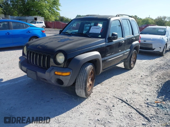 2003 Jeep Liberty Sport with VIN 1J4GK48K23W719610, listed as a IAAI auction lot 41998067 with 150,916 mi miles and . Bid and sale history available at DreamBid. Image 2.
