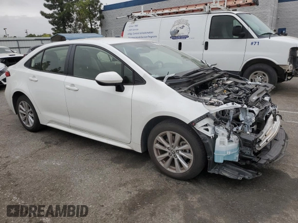 2023 Toyota Corolla LE z VIN JTDB4MEE9P3005425, wystawiony jako Copart lot #53315925 z przebiegiem 21 409 mil mil oraz Szkoda całkowita • Salvage title. Historia ofert i sprzedaży dostępna na DreamBid. Obrazek 4.