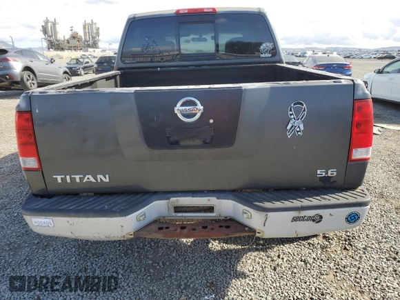 2004 Nissan Titan LE with VIN 1N6AA07B64N573368, listed as a Copart auction lot 53864055 with Not provided miles and Clean title. Bid and sale history available at DreamBid. Image 6.