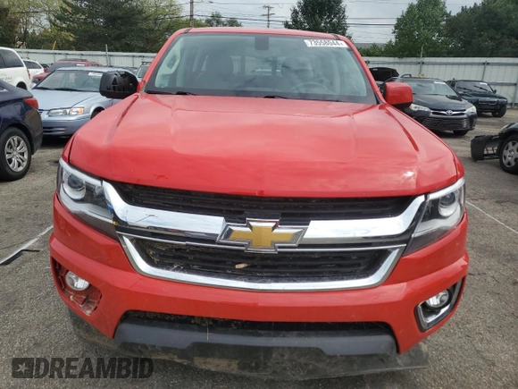 2020 Chevrolet Colorado 4WD LT with VIN 1GCGTCEN3L1205113, listed as a Copart auction lot 73558044 with 61,406 mi miles and Salvage title. Bid and sale history available at DreamBid. Image 5.
