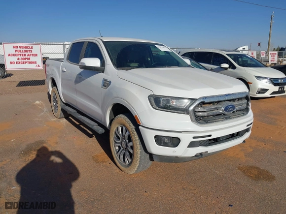2019 Ford Ranger XL with VIN 1FTER4FH8KLA05920, listed as a IAAI auction lot 41872024 with 62,507 mi miles. Bid and sale history available at carsss.com. Image 1.
