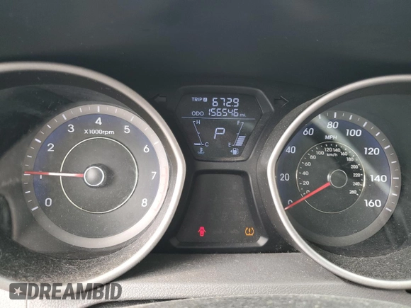 2013 Hyundai Elantra Coupe SE with VIN KMHDH6AE7DU006587, listed as a Copart auction lot 51184105 with 156,546 mi miles and Clean Title. Bid and sale history available at carsss.com. Image 9.