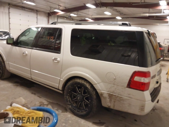 2011 Ford Expedition Max Limited with VIN 1FMJK2A54BEF39758, listed as a IAAI auction lot 41673476 with 171,929 mi miles and . Bid and sale history available at DreamBid. Image 3.