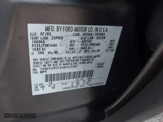 2004 Ford Escape XLT with VIN 1FMYU93134KA37307, listed as a IAAI auction lot 41514916 with 207,522 mi miles. Bid and sale history available at carsss.com. Image 9.