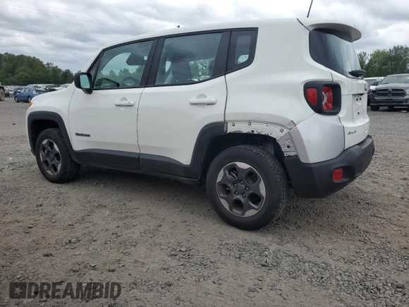 2022 Jeep Renegade Sport with VIN ZACNJDA1XNPN52105, listed as a Copart auction lot 61099065 with 1,184 mi miles and Clean title. Bid and sale history available at DreamBid. Image 2.