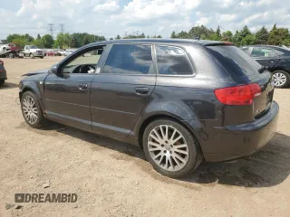 2008 Audi A3 z VIN WAUNF78P48A023749, wystawiony jako Copart lot #57071525 z przebiegiem 181 116 mil mil oraz Szkoda całkowita • Salvage title. Historia ofert i sprzedaży dostępna na DreamBid. Obrazek 2.