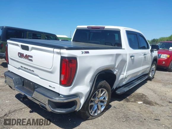 2020 GMC Sierra 1500 SLT z VIN 3GTU9DED1LG432266, wystawiony jako IAAI lot #41984060 z przebiegiem 66 935 mil mil oraz . Historia ofert i sprzedaży dostępna na DreamBid. Obrazek 4.
