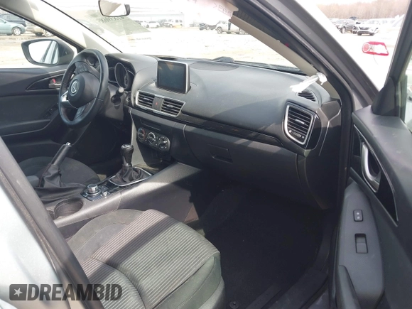 2015 Mazda 3 i Touring with VIN 3MZBM1L77FM138326, listed as a IAAI auction lot 41839685 with 97,506 mi miles and . Bid and sale history available at carsss.com. Image 5.