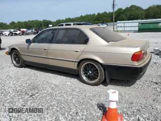 1998 BMW 7 Series 740il with VIN WBAGJ8323WDM24309, listed as a Copart auction lot 65705964 with 206,422 mi miles and Clean Title. Bid and sale history available at carsss.com. Image 2.