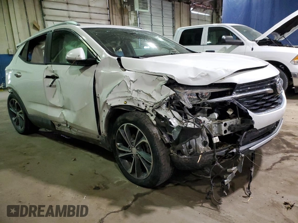 2022 Buick Encore GX Select with VIN KL4MMDS29NB119358, listed as a Copart auction lot 41794895 with 37,264 mi miles and Non repairable. Bid and sale history available at DreamBid. Image 4.