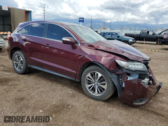 2016 Acura RDX Advance Pkg with VIN 5J8TB4H71GL023281, listed as a Copart auction lot 54965294 with 136,781 mi miles. Bid and sale history available at carsss.com. Image 4.