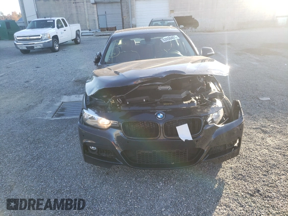 2015 BMW 3 Series 328i xDrive with VIN WBA3B5C55FP653285, listed as a Copart auction lot 63938461 with 53,559 mi miles and Salvage Title. Bid and sale history available at carsss.com. Image 9.