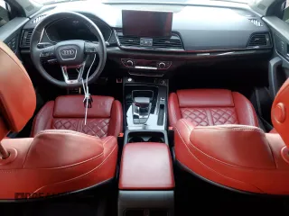 2023 Audi SQ5 Premium Plus with VIN WA1B4AFY4P2030630, listed as a Copart auction lot 76294654 with 51,456 mi miles and Non Repairable. Bid and sale history available at carsss.com. Image 8.
