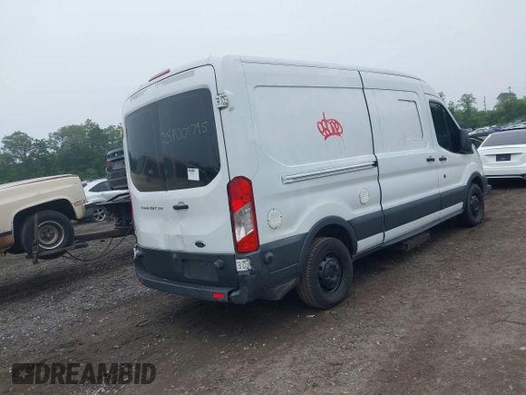 2016 Ford Transit Cargo z VIN 1FTBW2CM3GKA02227, wystawiony jako IAAI lot #42299621 z przebiegiem 145 070 mil mil oraz . Historia ofert i sprzedaży dostępna na DreamBid. Obrazek 4.