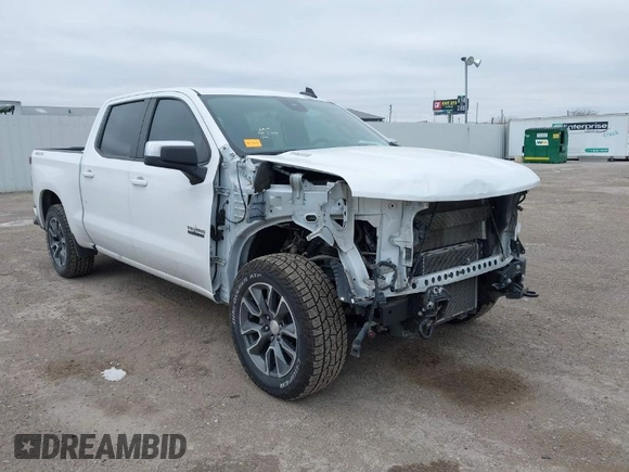 2022 Chevrolet Silverado 1500 with VIN 3GCUDDET9NG587916, listed as a IAAI auction lot 41618213 with 58,263 mi miles and . Bid and sale history available at DreamBid. Image 1.