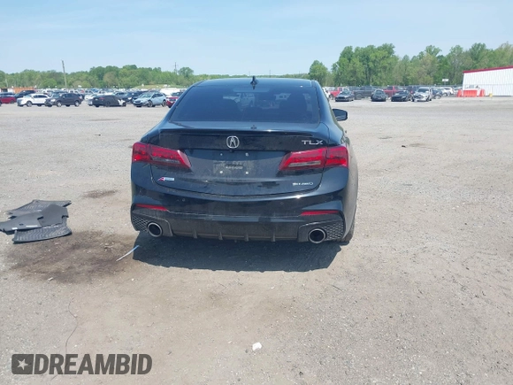 2018 Acura TLX w/A-SPEC Pkg with VIN 19UUB3F63JA001911, listed as a IAAI auction lot 42167622 with 114,845 mi miles and . Bid and sale history available at DreamBid. Image 17.
