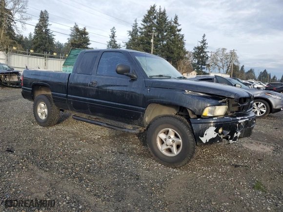 1999 Dodge Ram 1500 with VIN 3B7HF13Z7XM530362, listed as a Copart auction lot 83762804 with 200,049 mi miles and Salvage Title. Bid and sale history available at carsss.com. Image 4.