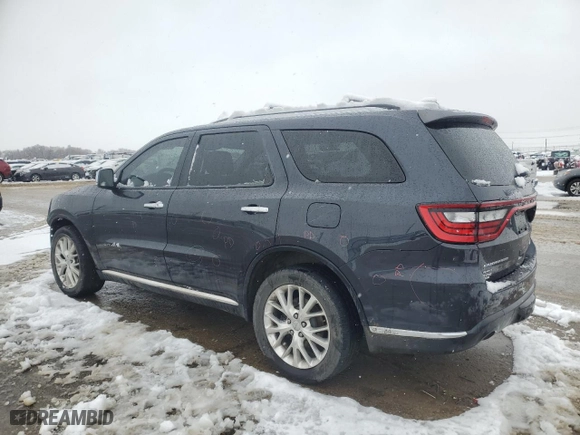 2015 Dodge Durango Citadel with VIN 1C4RDJEG9FC811035, listed as a Copart auction lot 43643325 with 118,507 mi miles and Salvage Title. Bid and sale history available at carsss.com. Image 2.