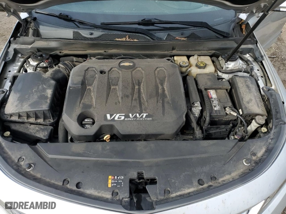 2016 Chevrolet Impala LTZ with VIN 1G1145S32GU134095, listed as a Copart auction lot 46594775 with 154,662 mi miles and Salvage Title. Bid and sale history available at carsss.com. Image 11.