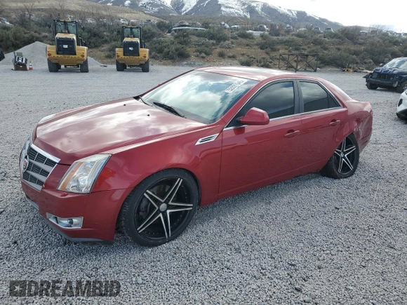 2008 Cadillac CTS AWD w/1SB with VIN 1G6DT57V680186665, listed as a Copart auction lot 52031545 with 161,531 mi miles and Salvage Title. Bid and sale history available at carsss.com. Image 1.
