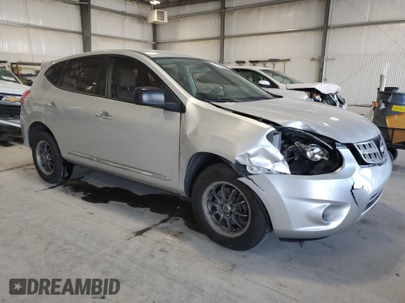 2012 Nissan Rogue S with VIN JN8AS5MT7CW251541, listed as a Copart auction lot 51838005 with 139,668 mi miles and Salvage Title. Bid and sale history available at carsss.com. Image 4.