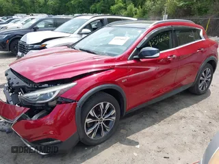 2017 Infiniti QX30 Premium with VIN SJKCH5CRXHA032082, listed as a IAAI auction lot 42376012 with 73,814 mi miles and . Bid and sale history available at DreamBid. Image 2.