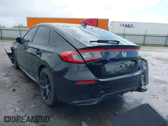 2023 Honda Civic Sport with VIN 19XFL2H8XPE020359, listed as a IAAI auction lot 41818720 with Not Provided miles and . Bid and sale history available at DreamBid. Image 3.