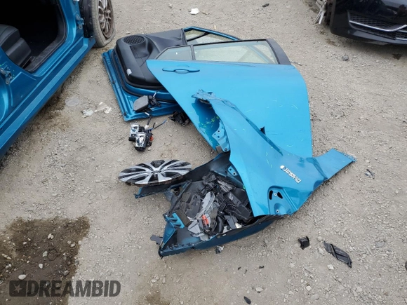 2020 Toyota Prius LE with VIN JTDKARFP3L3137757, listed as a Copart auction lot 55695845 with 189,195 mi miles and Salvage Title. Bid and sale history available at DreamBid. Image 12.