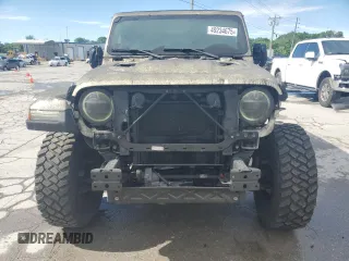2020 Jeep Wrangler Unlimited Rubicon z VIN 1C4HJXFG6LW306683, wystawiony jako Copart lot #49234675 z przebiegiem Nie podano mil oraz Szkoda całkowita • Salvage title. Historia ofert i sprzedaży dostępna na DreamBid. Obrazek 5.