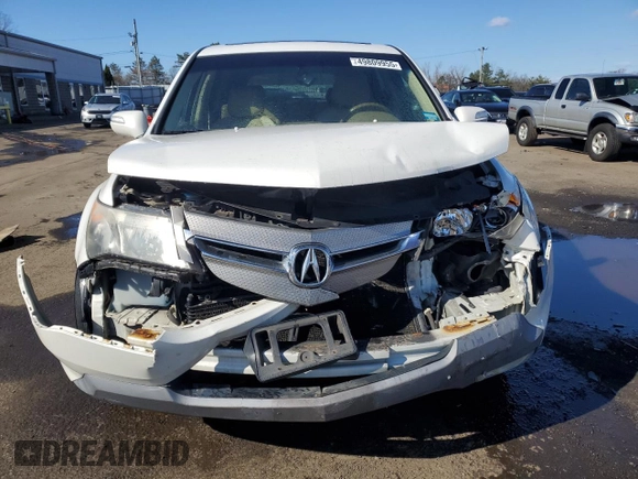 2008 Acura MDX with VIN 2HNYD28248H550604, listed as a Copart auction lot 49809955 with 244,213 mi miles and Salvage Title. Bid and sale history available at DreamBid. Image 5.