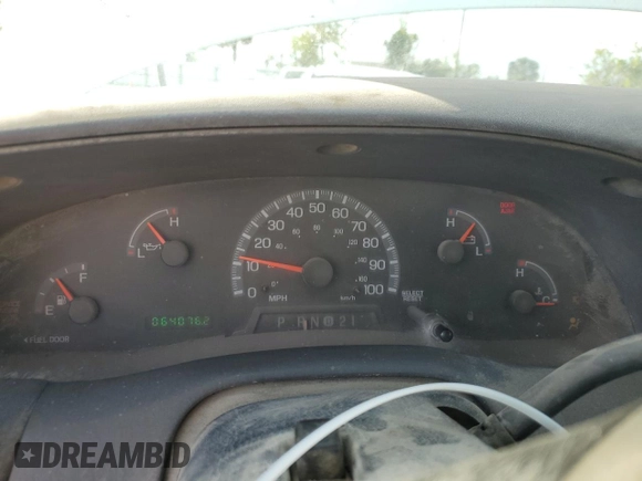 2003 Ford F-150 XL with VIN 1FTRF17223NB52968, listed as a Copart auction lot 48206765 with 640,762 mi miles and Salvage Title. Bid and sale history available at DreamBid. Image 9.