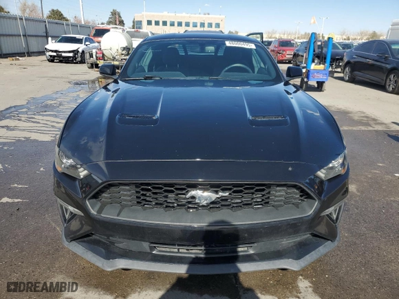 2020 Ford Mustang EcoBoost with VIN 1FA6P8TH6L5130383, listed as a Copart auction lot 48000495 with 52,930 mi miles and Clean Title. Bid and sale history available at carsss.com. Image 5.