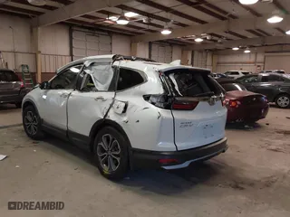 2020 Honda CR-V EX with VIN 2HKRW1H59LH414140, listed as a IAAI auction lot 41374885 with 46,674 mi miles. Bid and sale history available at carsss.com. Image 3.