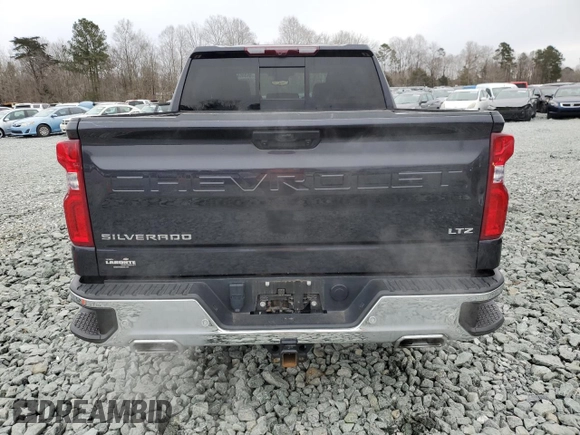 2024 Chevrolet Silverado 1500 LTZ with VIN 2GCUDGED8R1143919, listed as a Copart auction lot 89385915 with 19,171 mi miles and Salvage Title. Bid and sale history available at DreamBid. Image 6.
